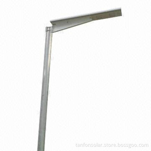 20W LED solar garden light system (panel + battery + LED all-in-one design)
